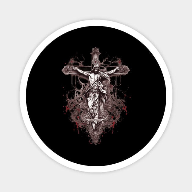 Jesus Christ the Holy One Magnet by animegirlnft